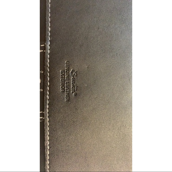 Buxton Black Ladies Genuine Letter wallet - Picture 6 of 6